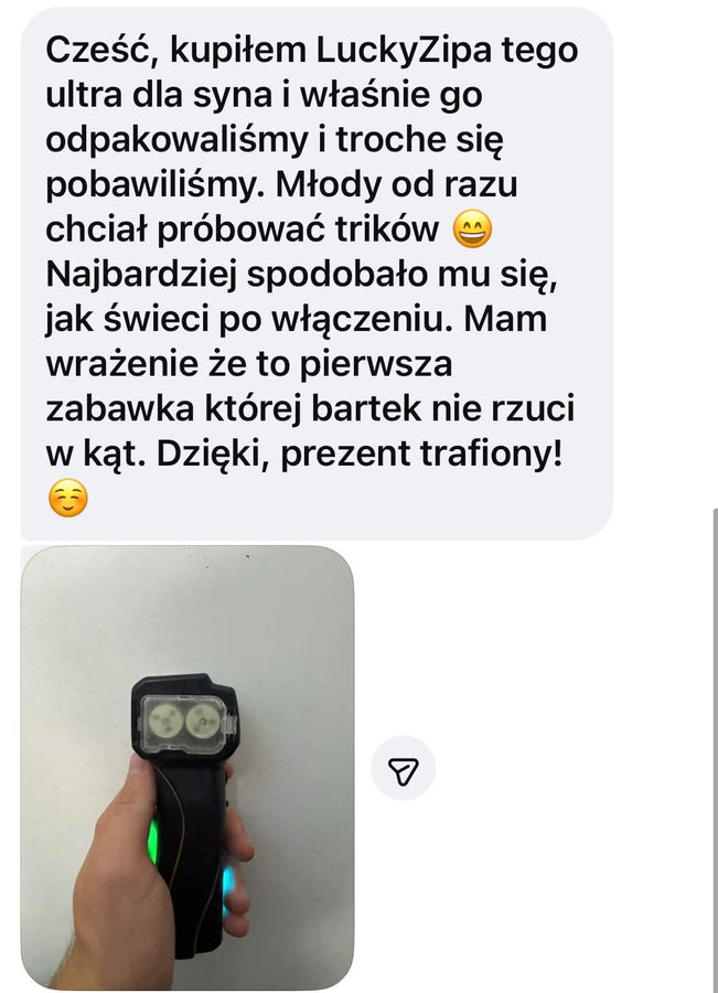 Zrzut ekranu od klienta
