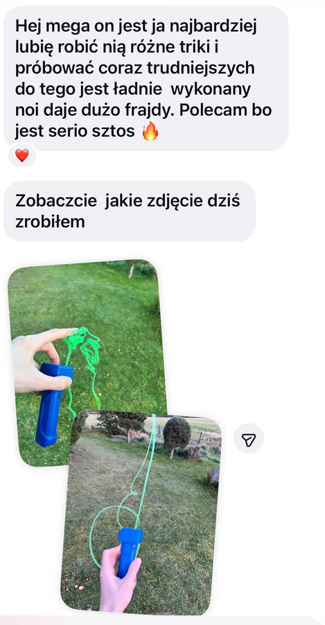 Zrzut ekranu od klienta