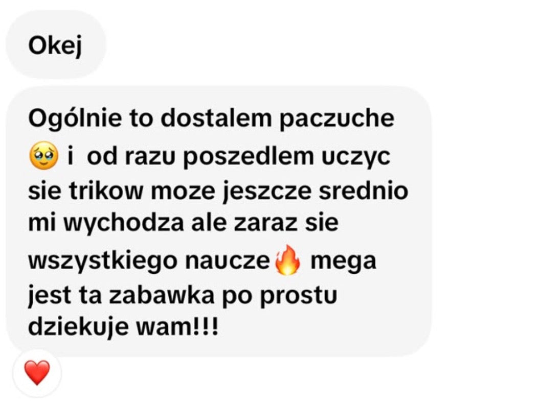 Zrzut ekranu od klienta